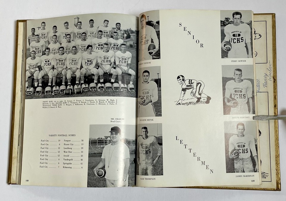 Trireme Yearbook 1960 Ford City High School Ford City, PA Owned By Miss