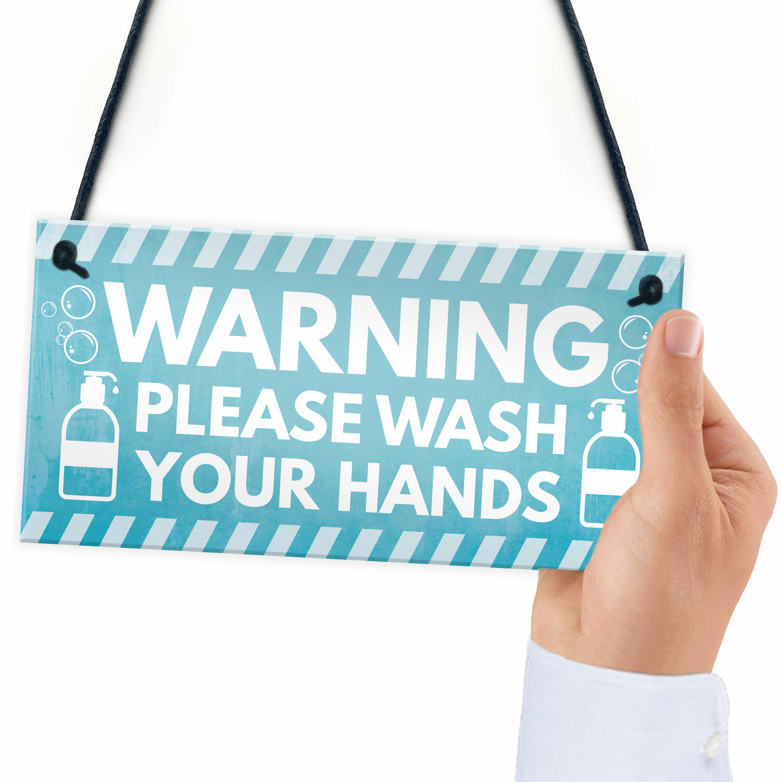 PLEASE WASH YOUR HANDS Health And Safety Signs Toilet Bathroom Safety