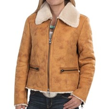 Dylan Distressed Cabin Coat-faux Shearling (for Women) Reg Price  $ 240.00
