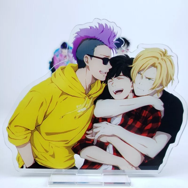 Anime BANANA FISH Ash Lynx Cosplay Acrylic Stand Figure Holiday