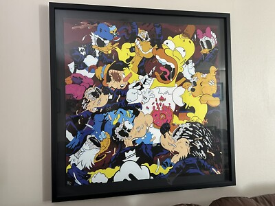 #ad Matt Gondek Print Once A Ladder Now A Crutch 4 50 Signed Gang $2999.99