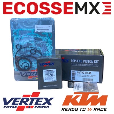 KTM EXC300 TPi Full Vertex Piston Kit 2018-2023 Top End Rebuild 71.925 A 24244