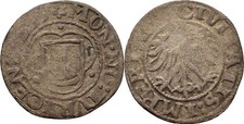Schweiz Z&uuml;rich 1/2 Schilling ( Sechser) 1555  17 mm/0,61 g Original M&uuml;nze #LTI64