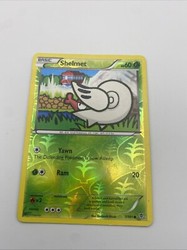 Shelmet 7/101 Reverse Holo Plasma Blast Pokemon Card