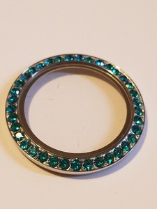 Details About Authentic Origami Owl Large Swarovski Crystal Living Locket Face Or Base