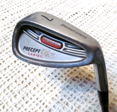 Ladies Bridgestone Precept EX Power Rib 7 Iron 36.5'' RH ~ Ladies Graphite Shaft