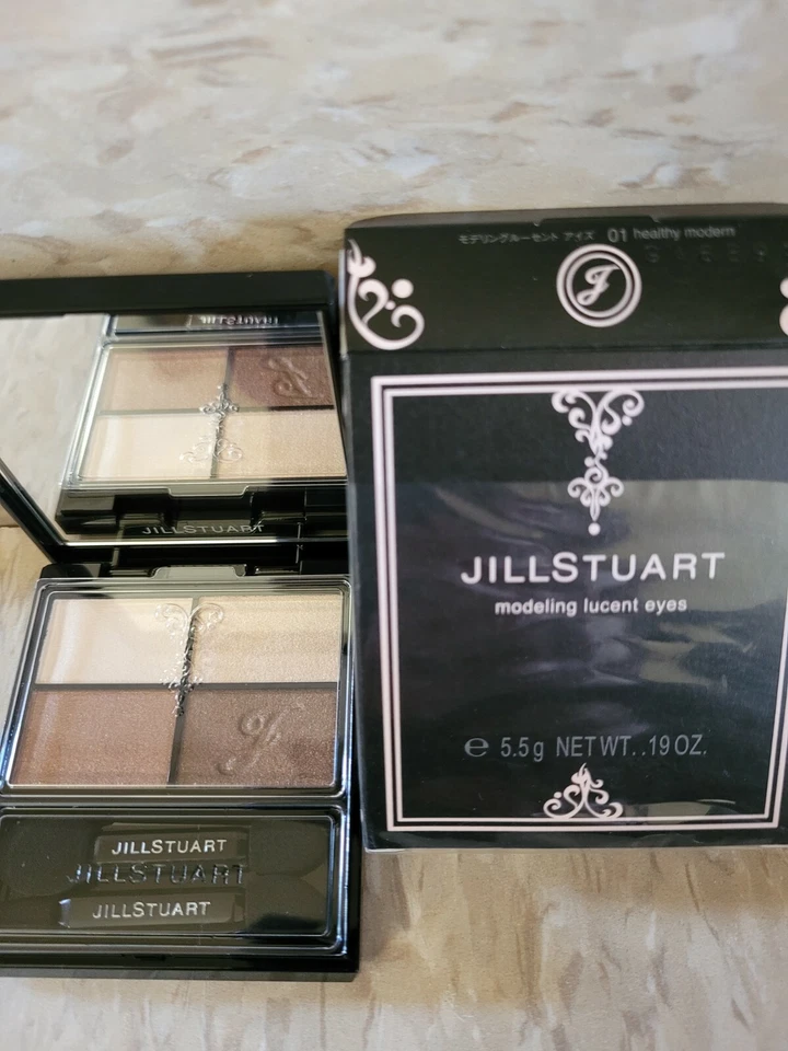 JILL STUART Modeling Lucent Eyes 01 saludable moderno, paleta de sombras de ojos Nuevo en caja  Foto 2 de 4