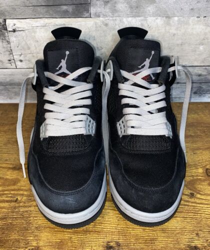 Nike Air Jordan 4 Retro SE Tenis de Lona Negros DH7138 006 Para hombres Talla 11 ~ LEER - Imagen 2 de 15