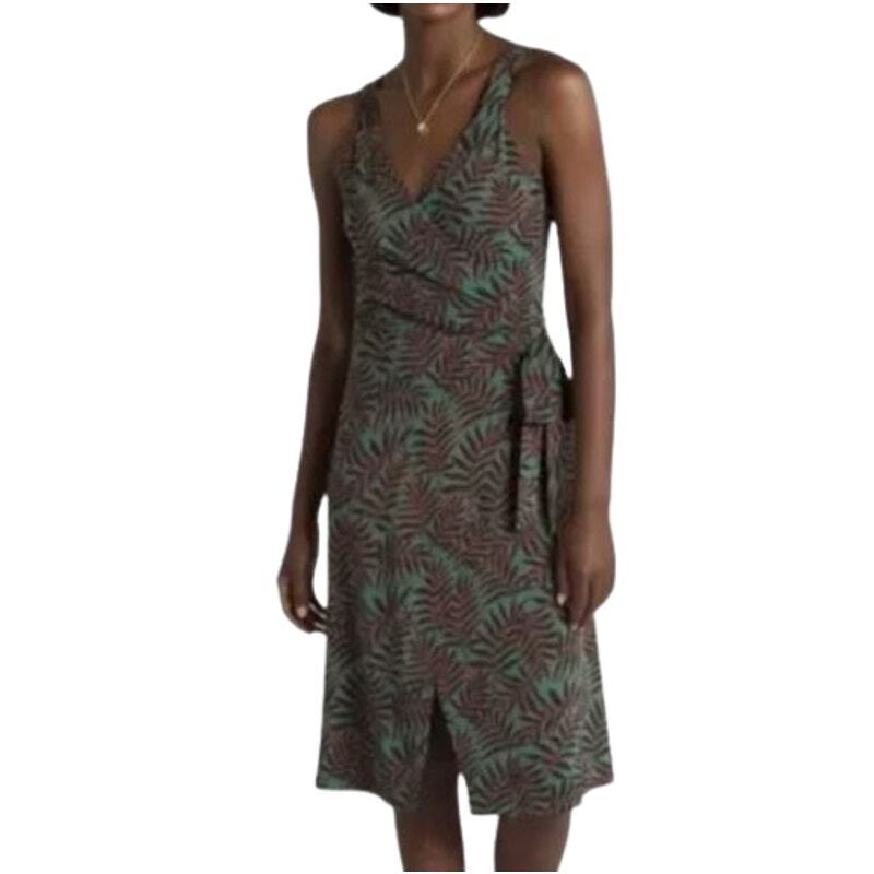 41 Hawthorn Tie Waist Faux Wrap Midi Dress NWT Size Small Petite
