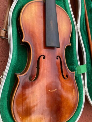 Vintage 3/4 Größe E.R. PFRETZSCHNER KOPIE ANTONIUS STRADIVARIUS GEIGE - Bild 2 von 21