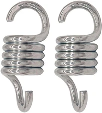 Porch Swing Springs Hammock-Chair Spring - 1500Lbs Heavy Duty Suspension Hangers