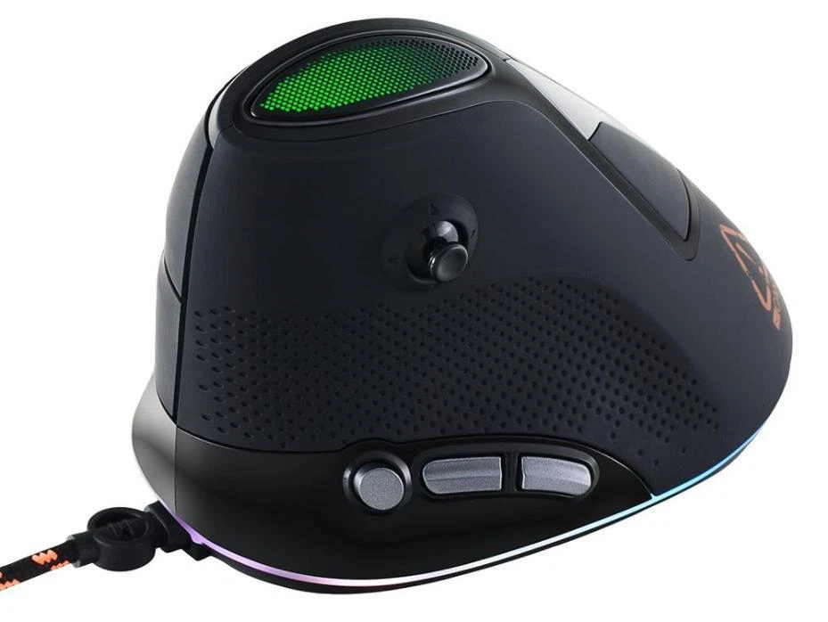 Emisat Vertical 7 Button Optical Gaming Mouse, Black - CND-SGM14RGB - Image 2 of 4