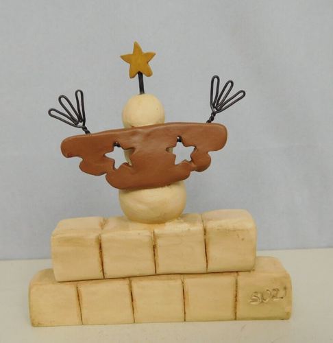 Snow Angel block with an Angel on top and wire hands - New Blossom Bucket #80336 - Picture 5 of 5