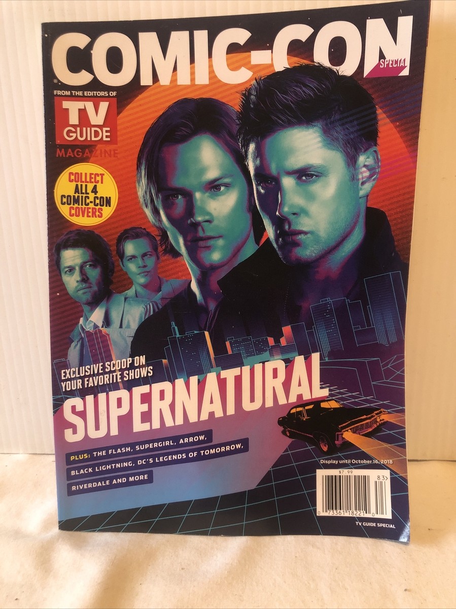 2017 Comic-Con special TV GUIDE All 4 magazines No Labels