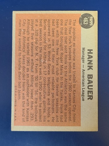 Tarjetas de béisbol Topps 1962 completa tu conjunto que elijas #447-522 - Imagen 35 de 155