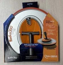 Radius360 Full Circle Drywall Sanding Tool - 9" Round Head Radius 360 NEW Look!