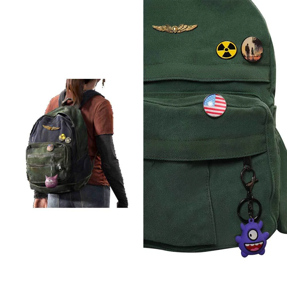 The Last of Us Ellie Cosplay Badge Brooch Bag Pendant Accessories Decorations