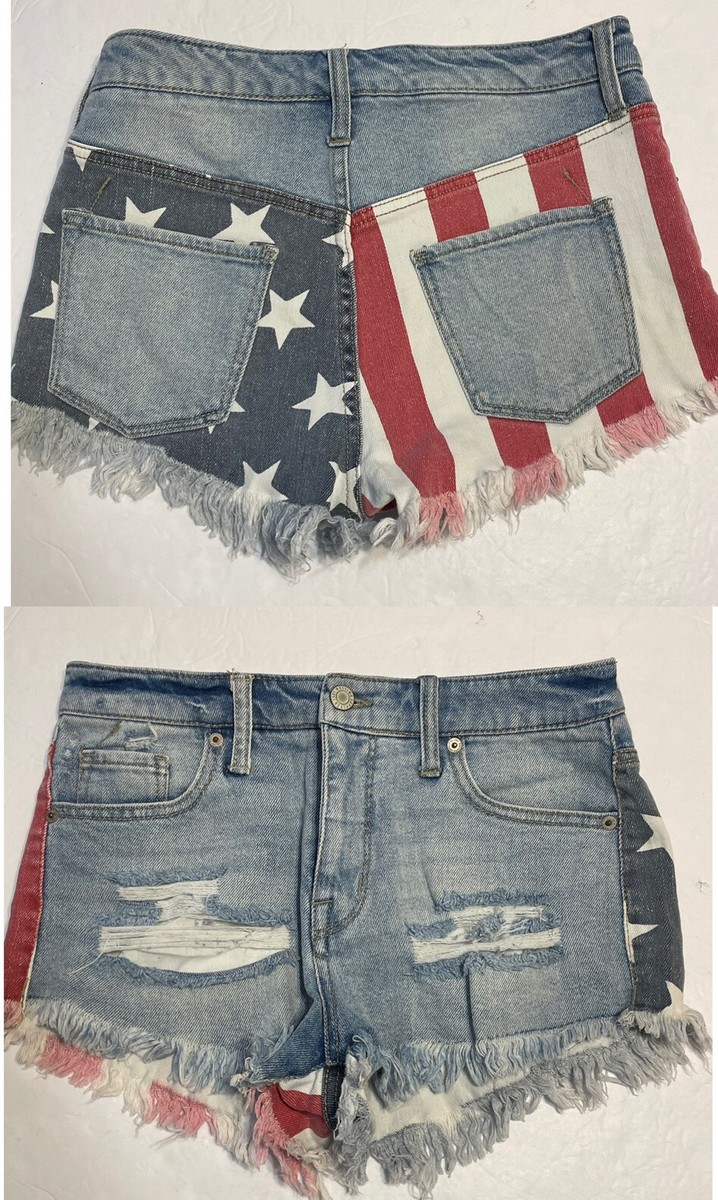 【THE MOZZ】Moss Denim Bizo Shorts VTG Mossimo Shorts Mens 36x12 USA Denim Jorts JNCO Carpenter