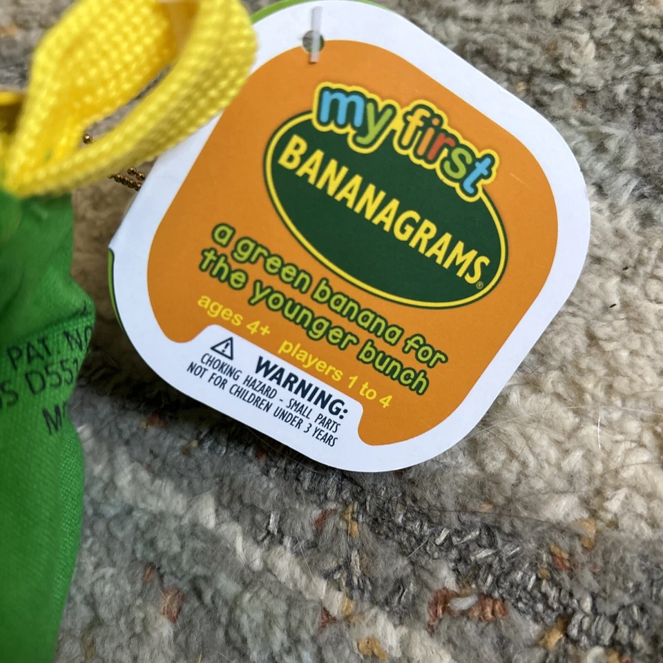 My First Bananagrams Word Tile Game Young Reading Skills Letters Educational 4+ - Image 2 of 4