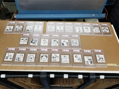 1960 Milwaukee Braves Spic and Span Complete Set Of 26 All PSA Graded Shelf B3