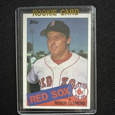 Topps 1984 Roger Clemens #181 Rookie Boston Red Sox Baseball Trading Card
