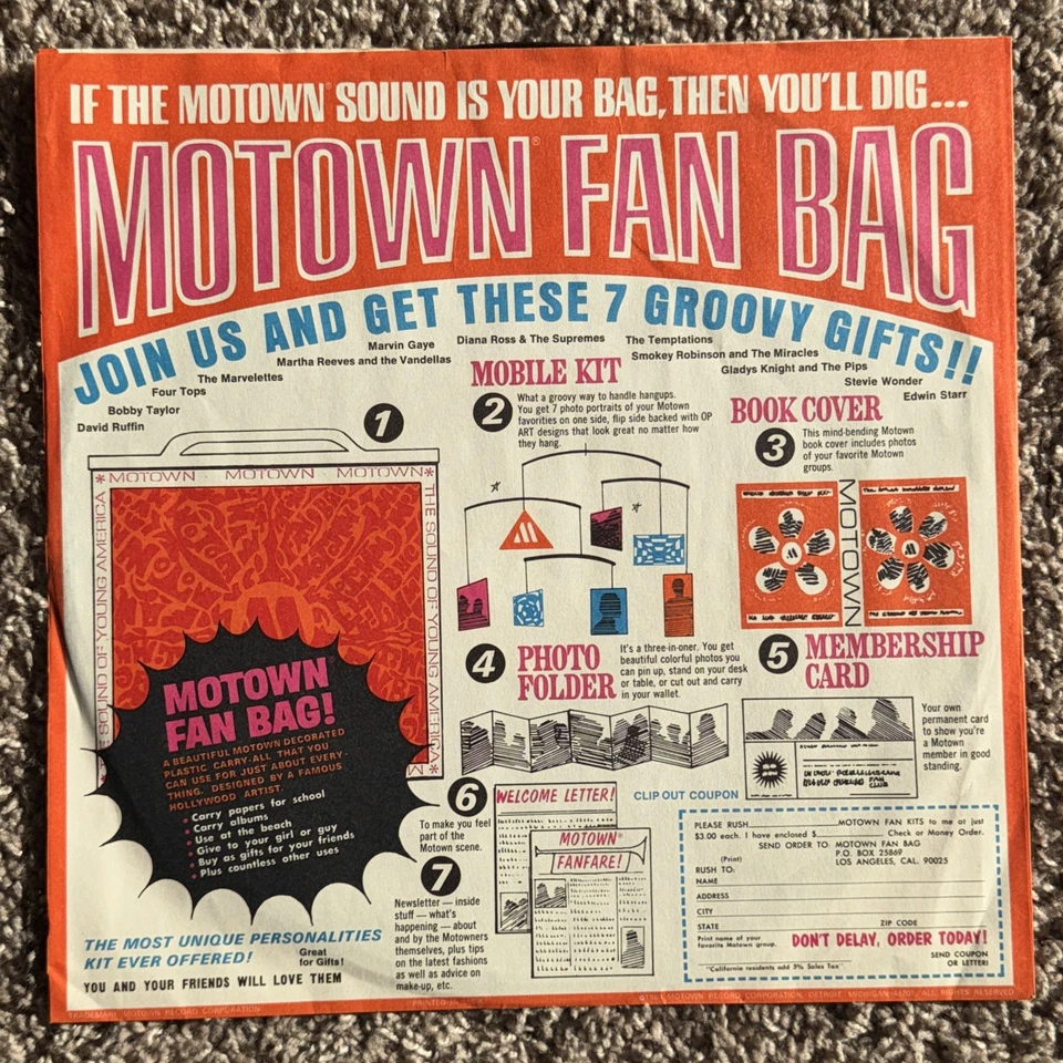 Diana Ross and the Supremes with The Temptations-Together-1969-Motown - Image 4 of 4