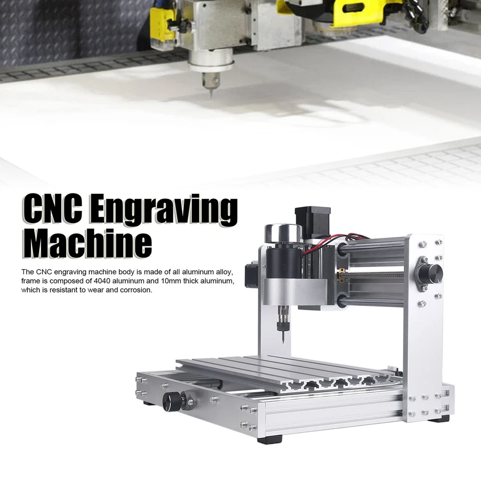 CNC Graviermaschine Kleine 3 Achsen Schneidmaschine CNC Router Set - Bild 2 von 4