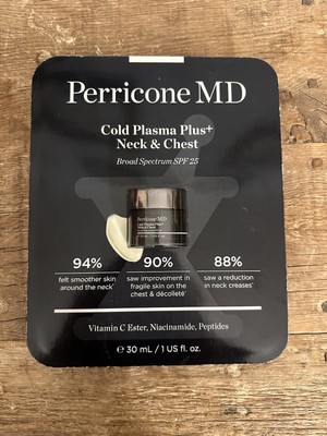 Perricone MD Cold Plasma Plus+ Neck & Chest Broad Spectrum SPF 25 - 30 mL (NEW)
