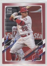 2021 Topps Mother's Day Hot Pink 4/50 David Fletcher #624 ni4