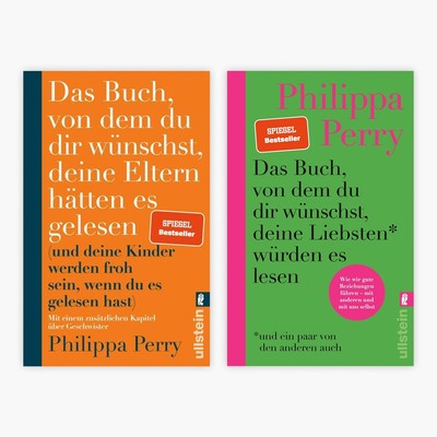 Philippa Perry / Das Buch, von dem du dir wünschst... 2 Bände im Set + 1 exk ...