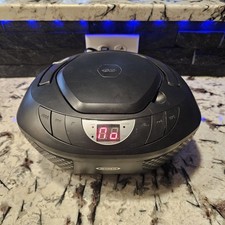 Jensen CD-475 Portable CD Player AM/FM Radio Boombox AC Cord CD TESTED WORKS