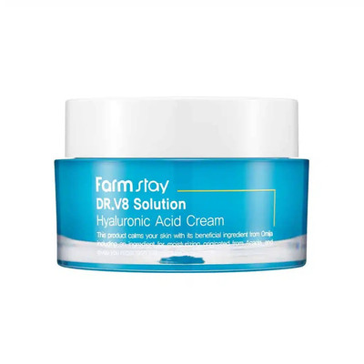 8809624723645 FarmStay DR.V8 Solution Hialuronic Acid Cream krem do twarzy z hia