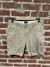 Hugo Boss Mens Khaki Rice Short Slim Chino Si...