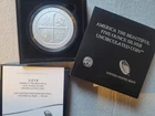 2019-P ATB 5 oz Silver San Antonio Missions Texas (w/Box & COA) NO RESERVE!