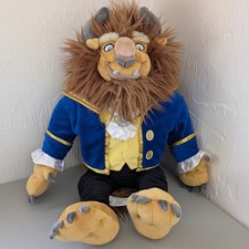 Disney Parks - Beast 21  Large Stuffed Plush Toy Beauty  The Beast - Very Good