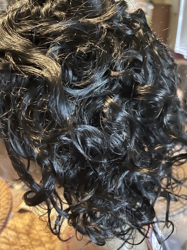 Hair Sense 💯 Echthaar Full Cap kurze Perücke (ohne Lace) #1 HH / Happy Brandneu - Bild 6 von 7