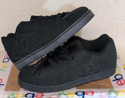 2015 DC Shoes Mens Net 302361 Triple Black (3BK) US Sz 11 Y2K Vintage Trainers
