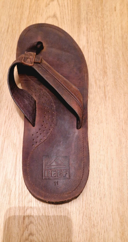 REEF J-Bay III Leder Flip Flops Gr.11 Herren - Bild 2 von 4