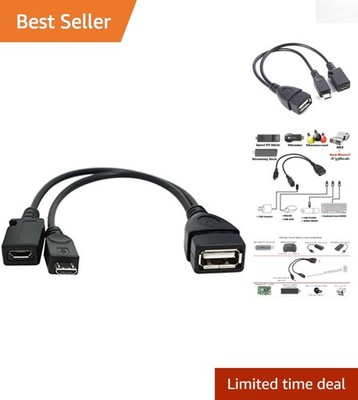 Compact USB OTG Adapter for Firestick 4K/Cube and Android Mobile Devices