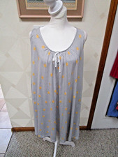 SIMPLY VERA-WHITE/MULTI-STRIPED/SUN-SCOOP NECK-SLEEVELESS-NIGHTGOWN-SIZE-XXL-NWT