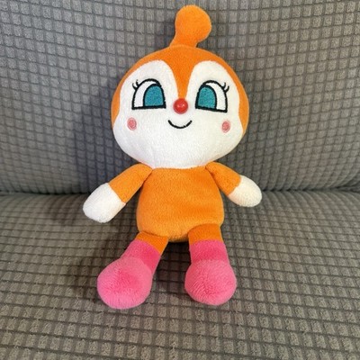 Sega Toy Anpanman Puri Chii Beans S Plus Dokin-Chan Plush Toy 7  inch