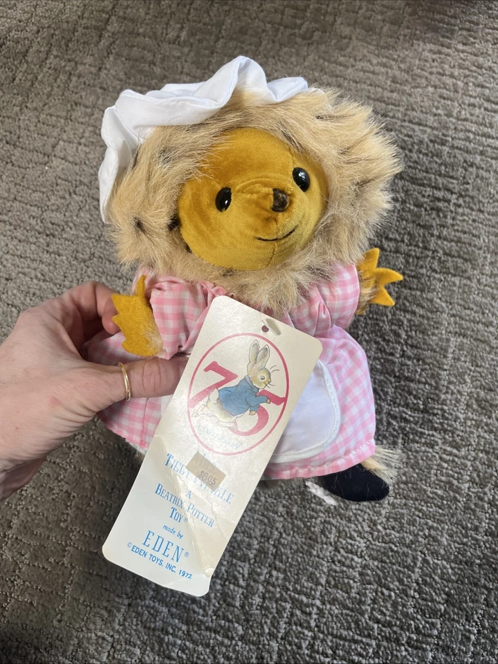 Beatrix Potter Lote de Pascua Juguetes Edén Años 70 Peter Rabbit Benjamin Duck Tiggy De Colección Foto 2 de 4