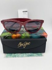 MAUI JIM Polarized Sunglasses MJ833 13D Glory Glory Milky Raspberry Maui Rose