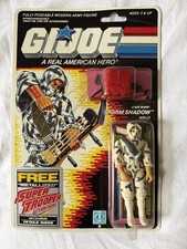 G.I. Joe Storm Shadow Ninja Figure MOC 1988 Hasbro Vintage Sealed Great Cond