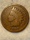 1889 INDIAN HEAD CENT - NICE COIN! - SHIPS FREE!