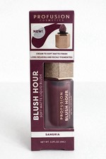 Profusion Blush Hour Soft Matte Liquid Blush Long-Wearing SANGRIA 0.2oz/6ml NEW
