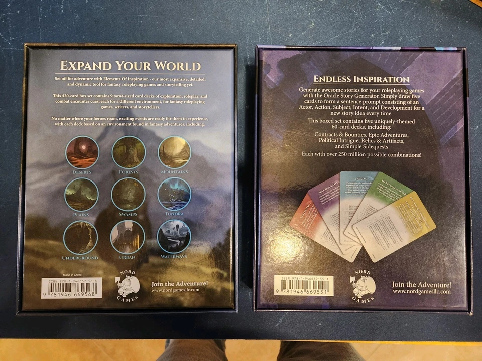 角色扮演世界建筑套装 - 故事引擎 - Oracle 故事生成器 - 世界甲板 — 第 3/4 张图片