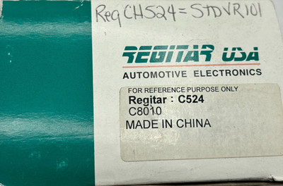 REGITAR K514160B  C524 ,  STD VR101  CONTROLLER 
