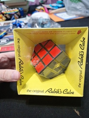 vintage 1980 ''The Original Rubik's Cube'' produced by Ideal Toys