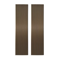Built Right Wood Slat Acoustic Wall Panels –Natural, Grey, Oak, Walnut, 240x60cm